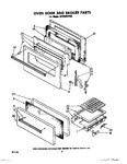 Diagram for 05 - Oven Door And Broiler