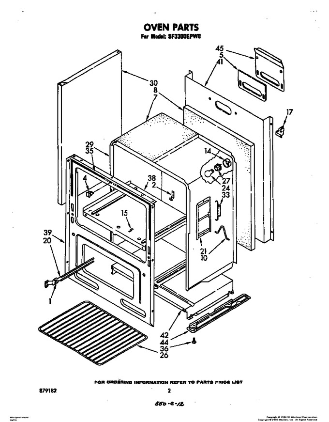 Diagram for SF3300EPW0
