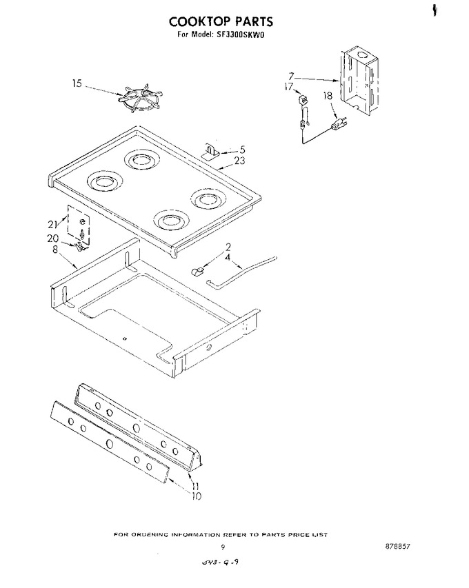 Diagram for SF3300SKW0