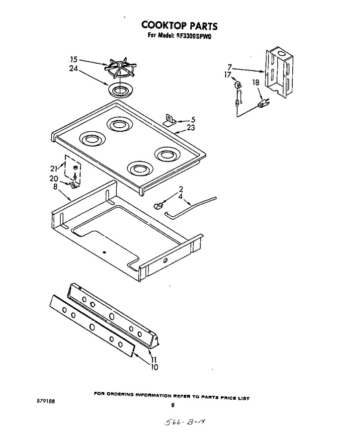 Diagram for SF3300SPW0