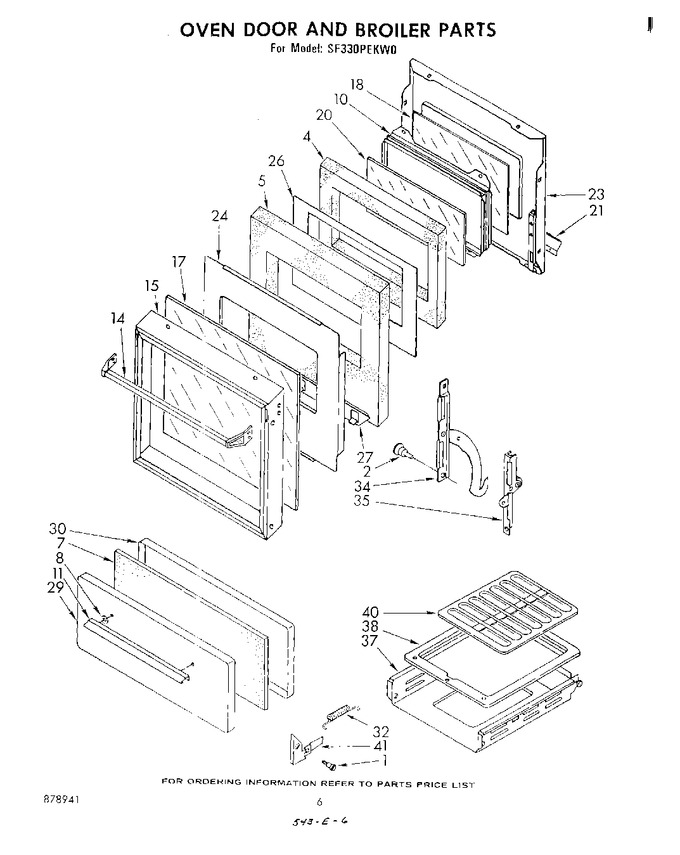 Diagram for SF330PEKW0