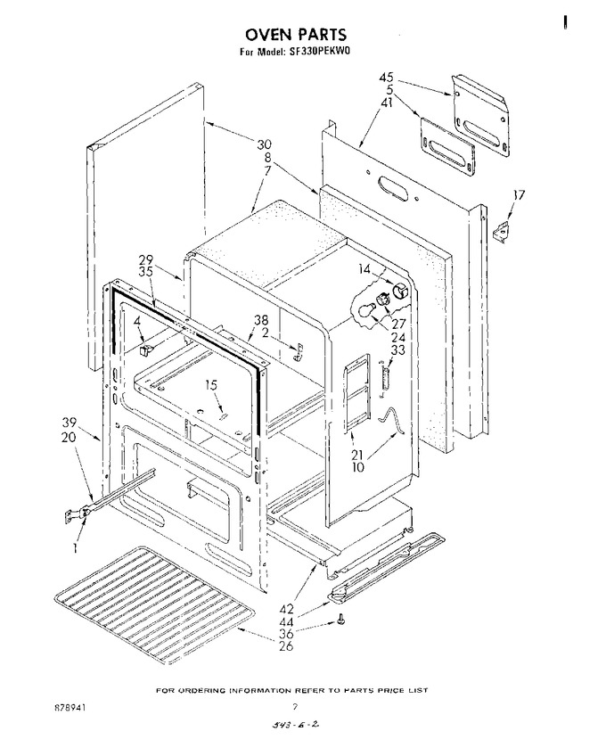 Diagram for SF330PEKW0