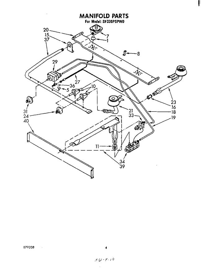 Diagram for SF330PSPW0