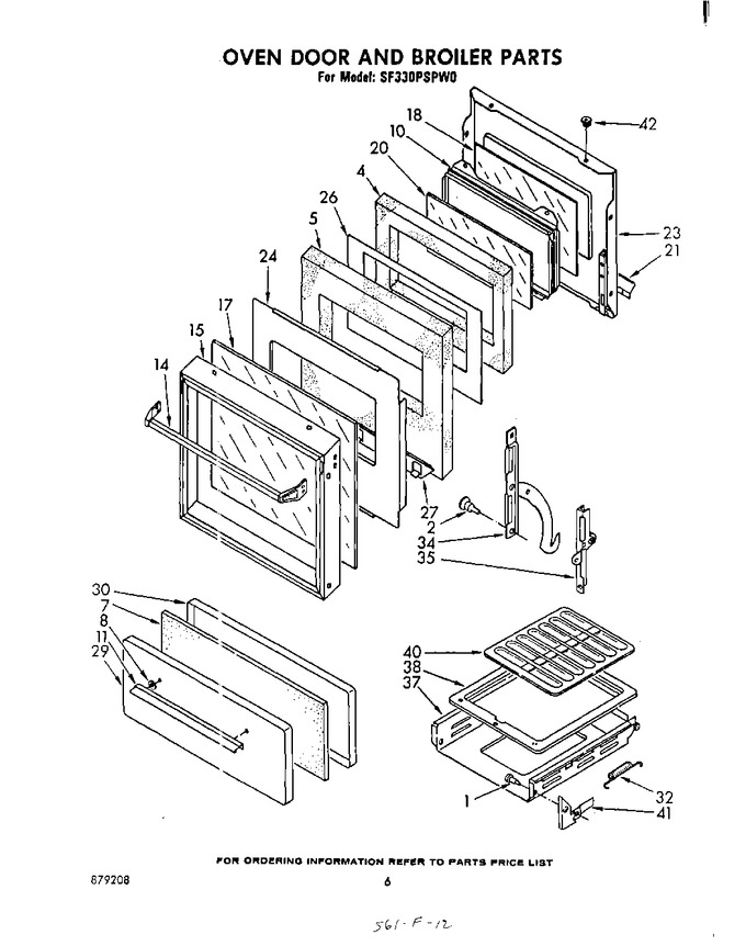 Diagram for SF330PSPW0