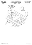 Diagram for 01 - Cooktop, Literature