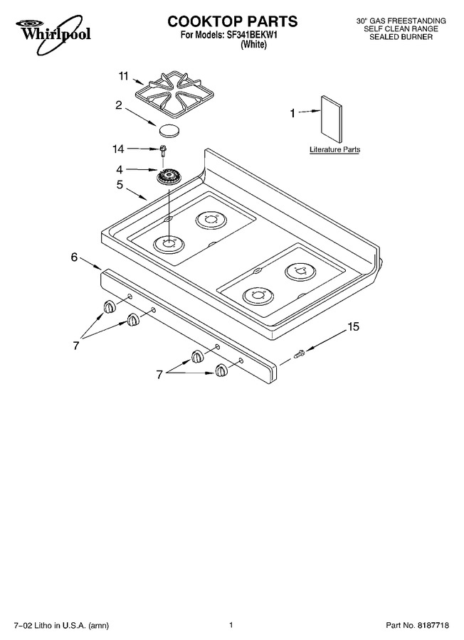 Diagram for SF341BEKW1