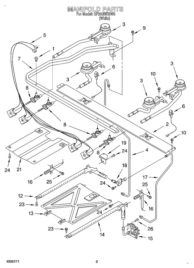 Diagram for SF350BEGW5