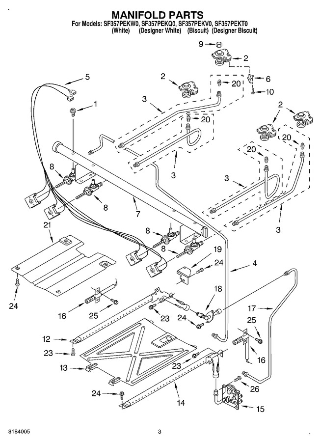 Diagram for SF357PEKV0