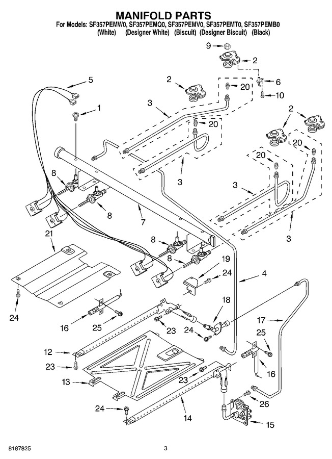 Diagram for SF357PEMB0