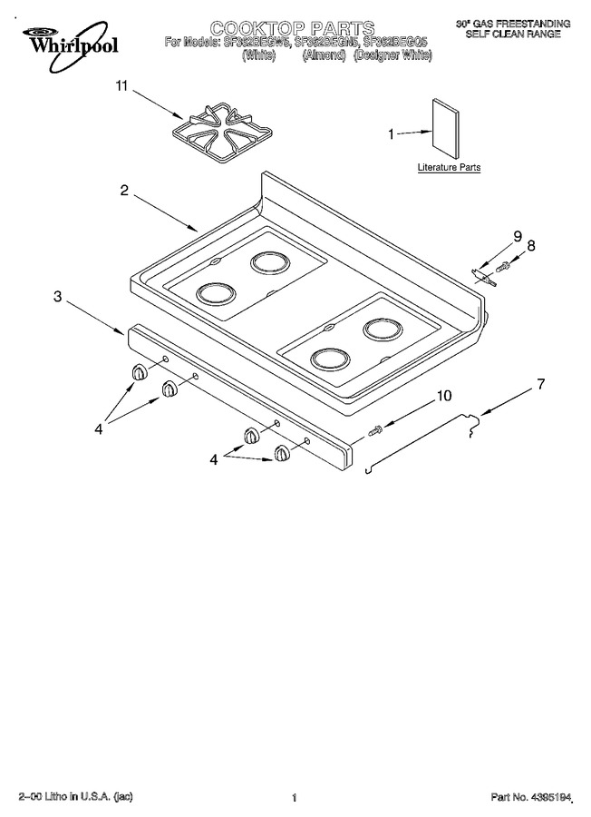 Diagram for SF362BEGN5