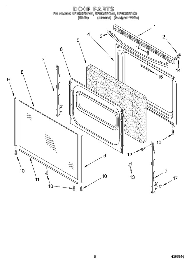 Diagram for SF362BEGQ5