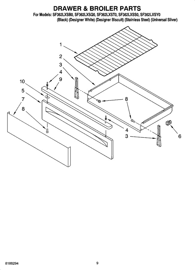 Diagram for SF362LXSB0