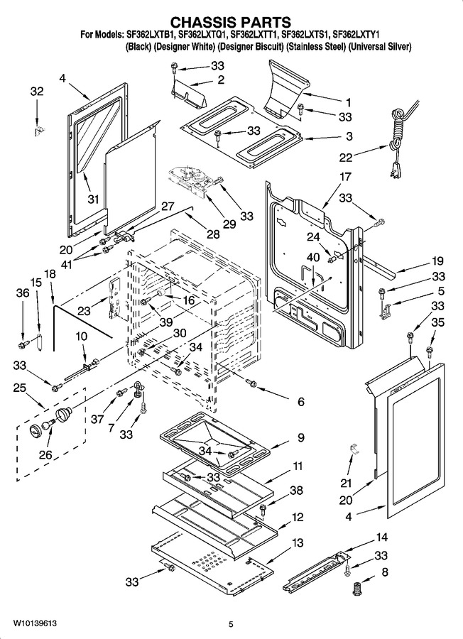 Diagram for SF362LXTS1