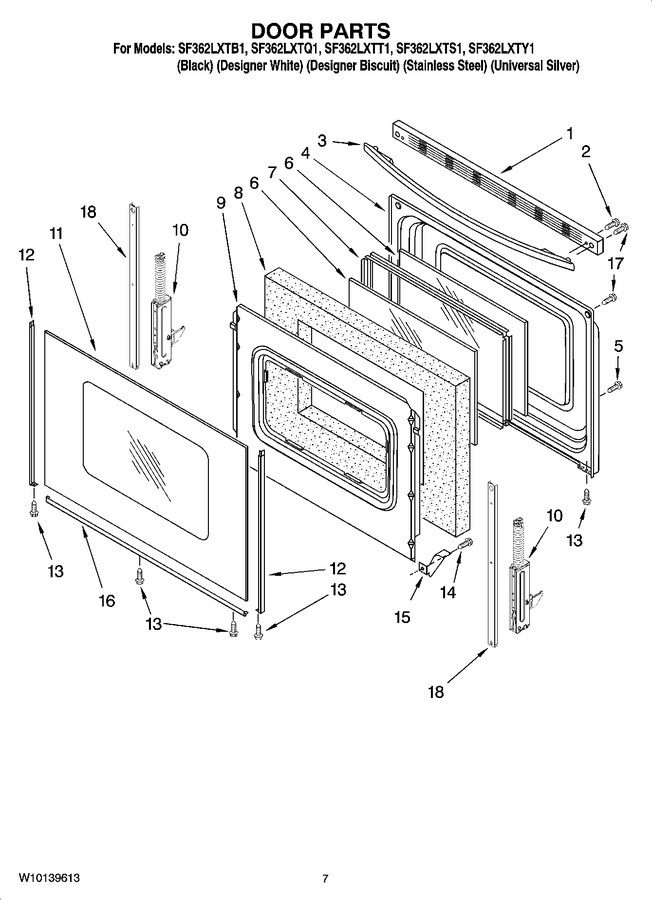 Diagram for SF362LXTS1
