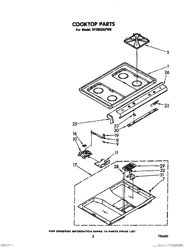 Diagram for SF365BEPW0