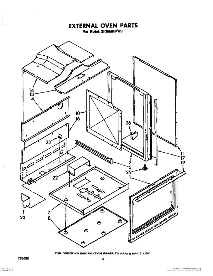Diagram for SF365BEPW0
