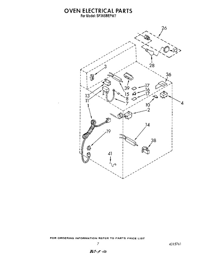 Diagram for SF365BEPW7