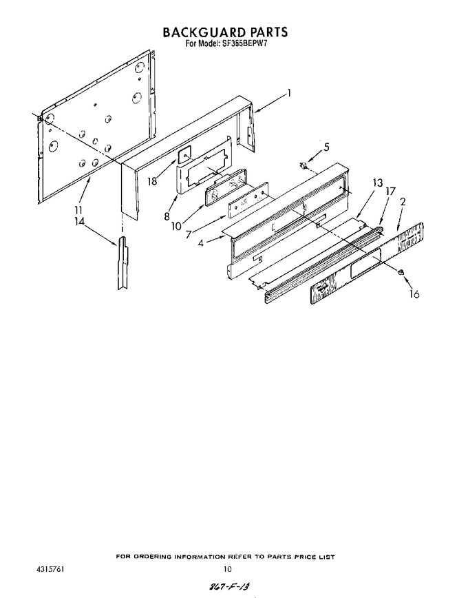 Diagram for SF365BEPW7