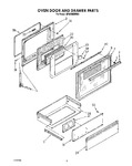 Diagram for 06 - Oven Door And Drawer