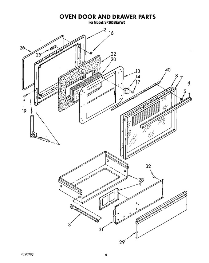 Diagram for SF365BEWN0