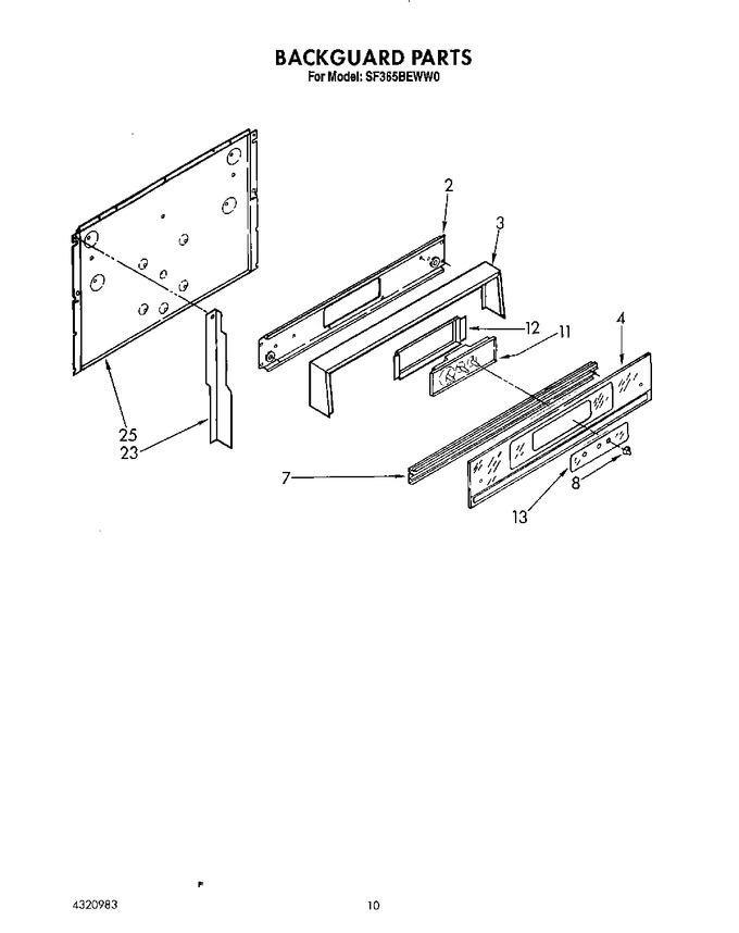 Diagram for SF365BEWW0