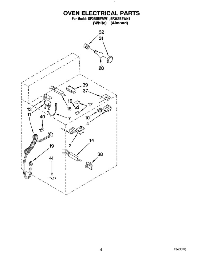 Diagram for SF365BEWW1