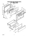 Diagram for 05 - Oven Door And Drawer