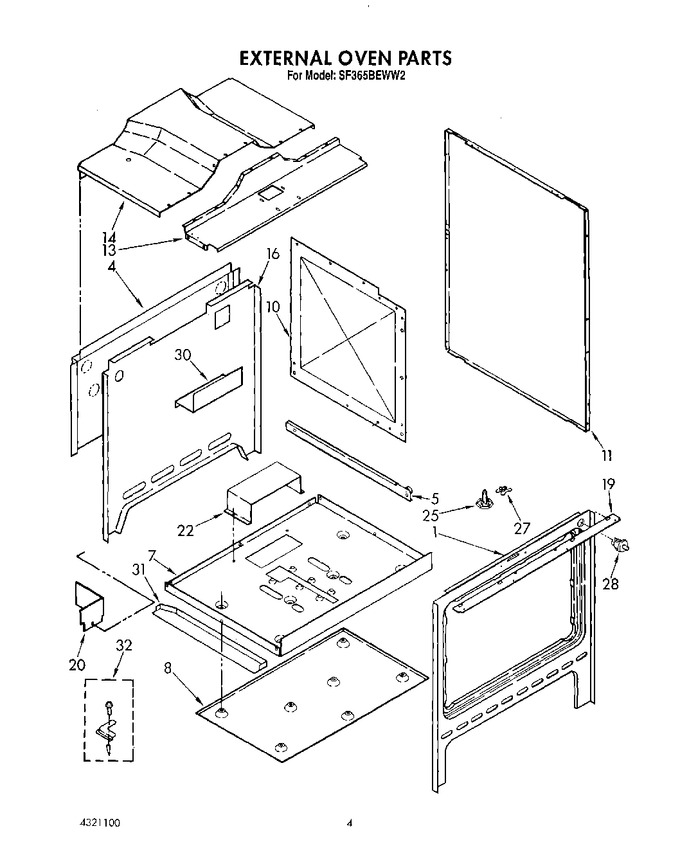 Diagram for SF365BEWW2
