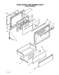 Diagram for 06 - Oven Door And Drawer