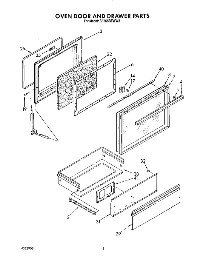 Diagram for SF365BEWN3