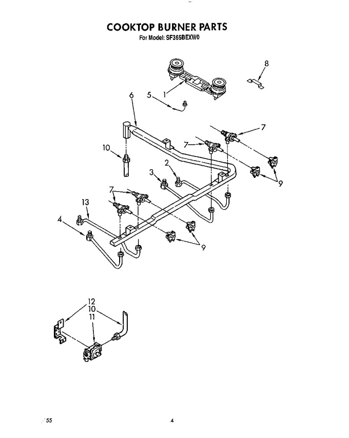 Diagram for SF365BEXW0