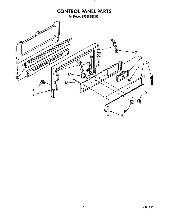 Diagram for SF365BEXN0
