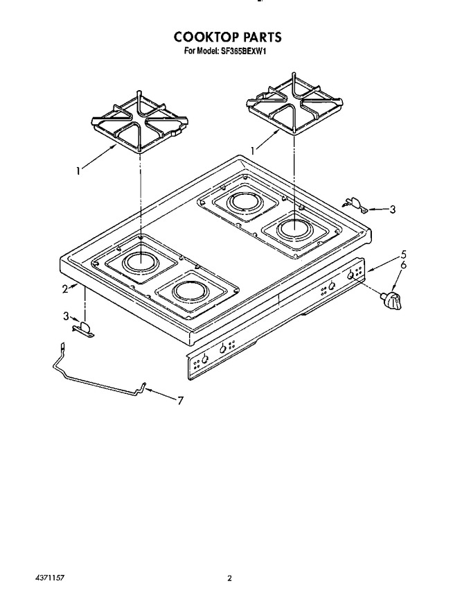 Diagram for SF365BEXW1