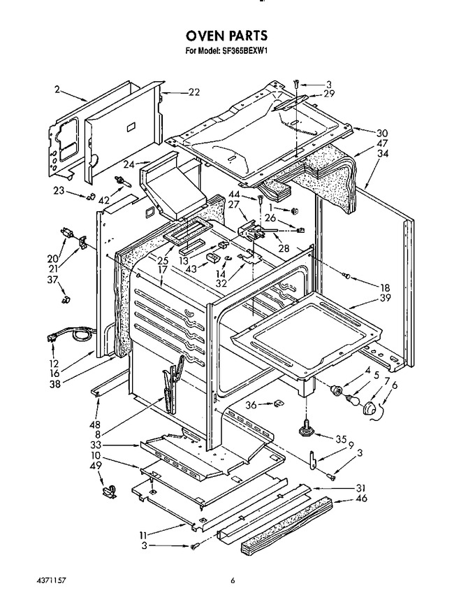 Diagram for SF365BEXW1