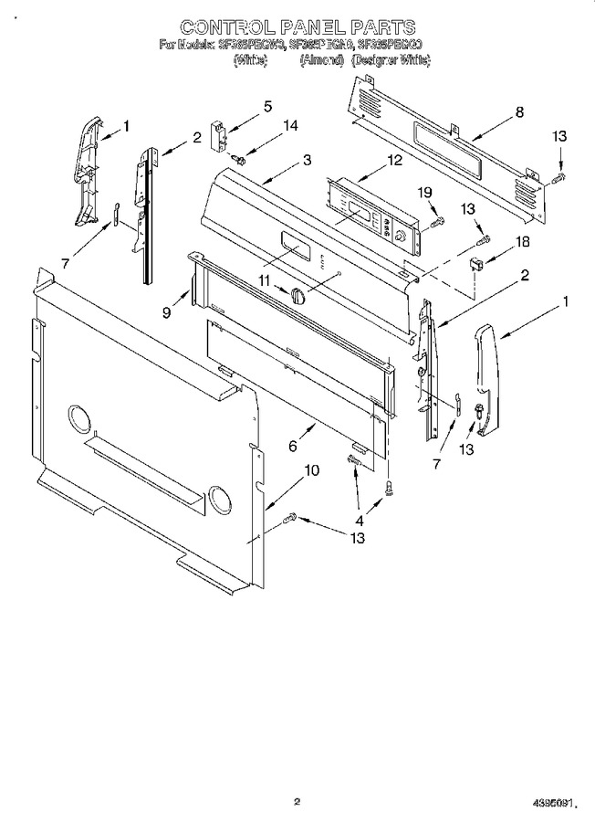 Diagram for SF365PEGW0