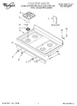 Diagram for 01 - Cooktop, Literature