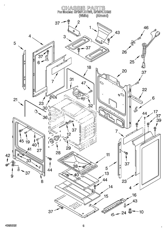 Diagram for SF367LEHW5