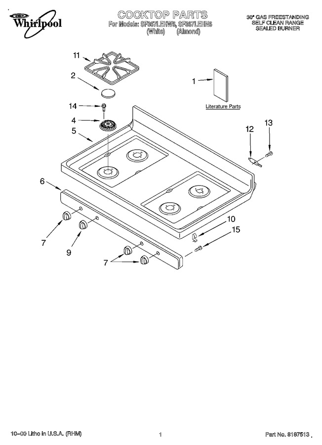 Diagram for SF367LEHW6