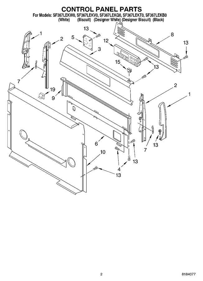 Diagram for SF367LEKW0