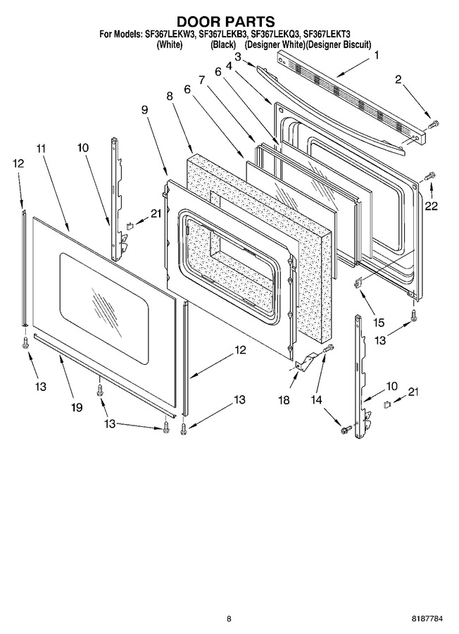 Diagram for SF367LEKW3