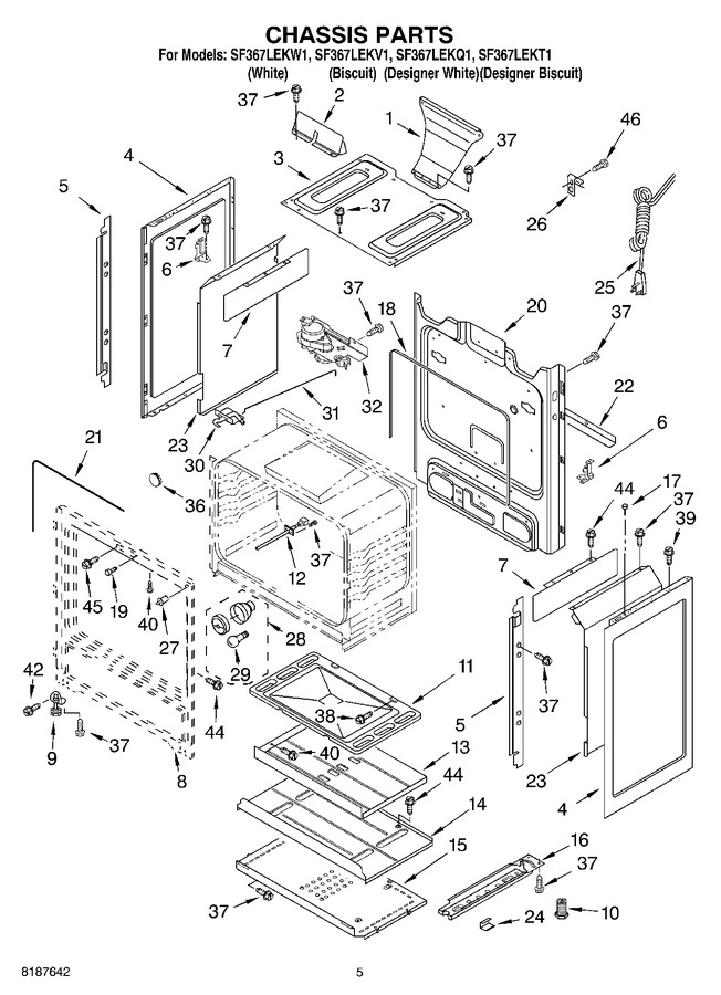 Diagram for SF367LEKW1