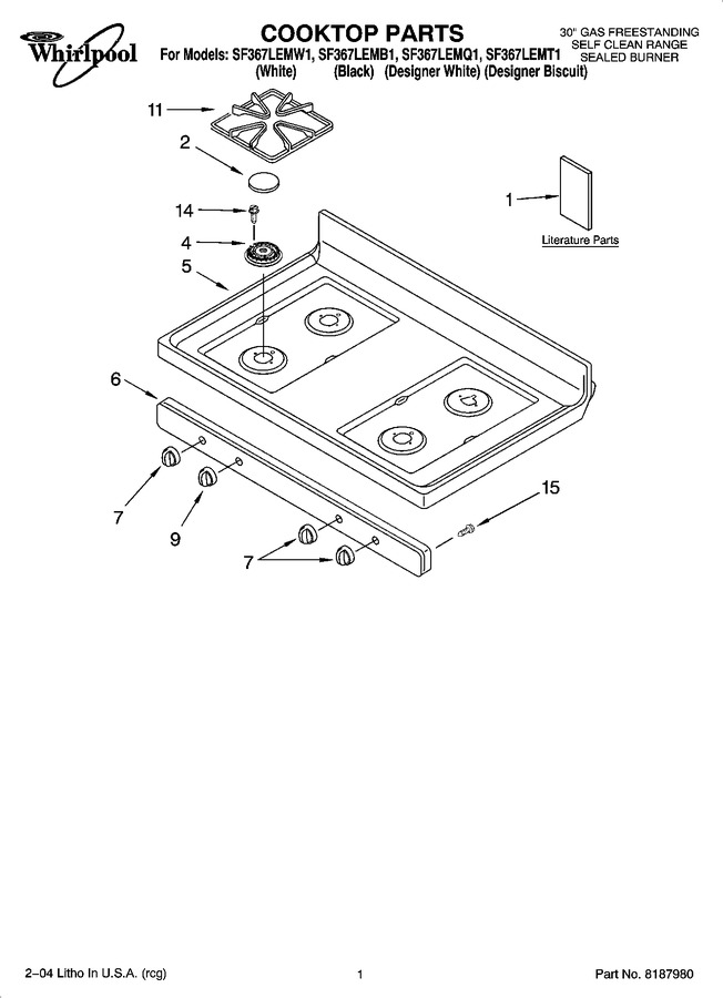 Diagram for SF367LEMW1