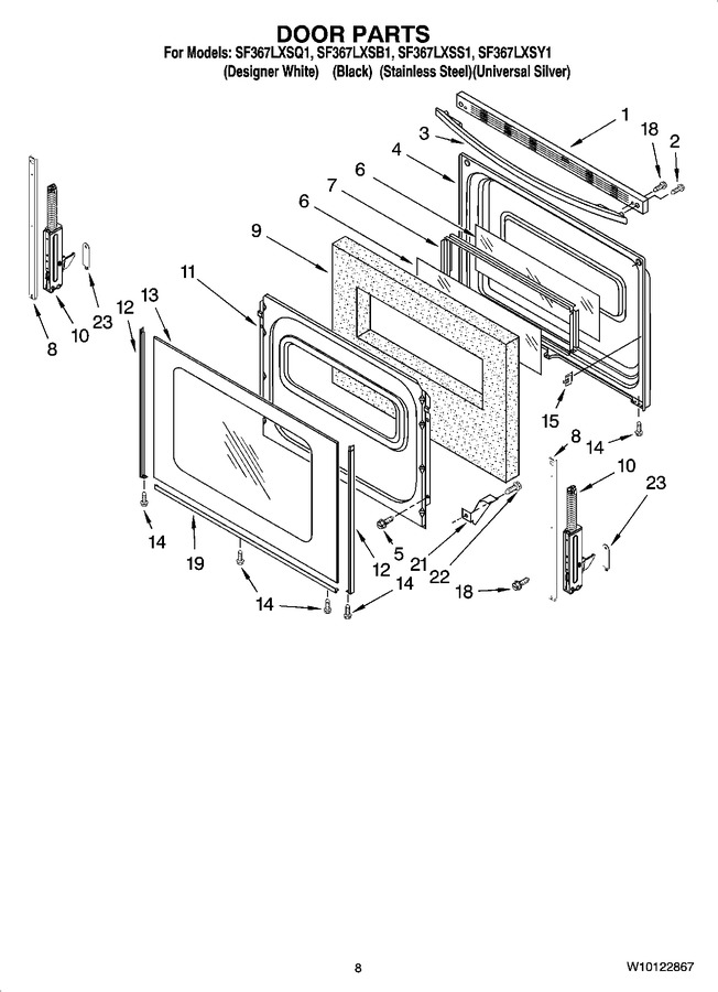 Diagram for SF367LXSS1