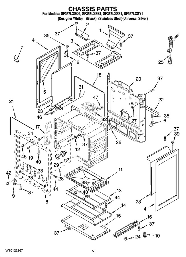 Diagram for SF367LXSY1
