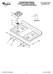 Diagram for 01 - Cooktop Parts