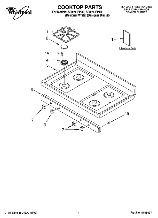 Diagram for SF369LEPQ0