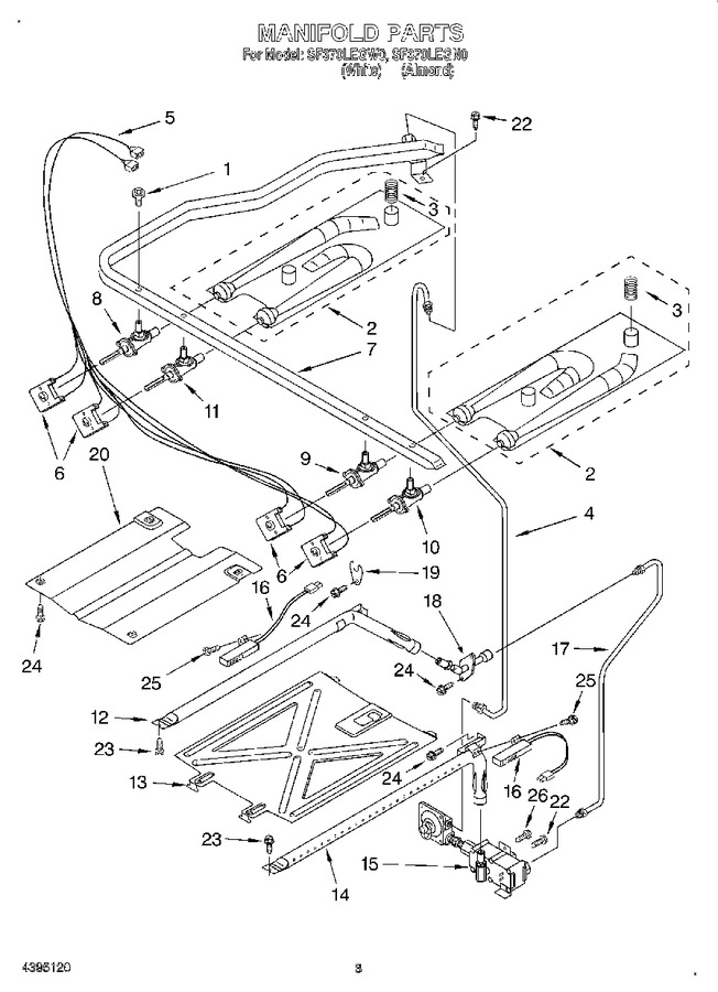 Diagram for SF370LEGW0