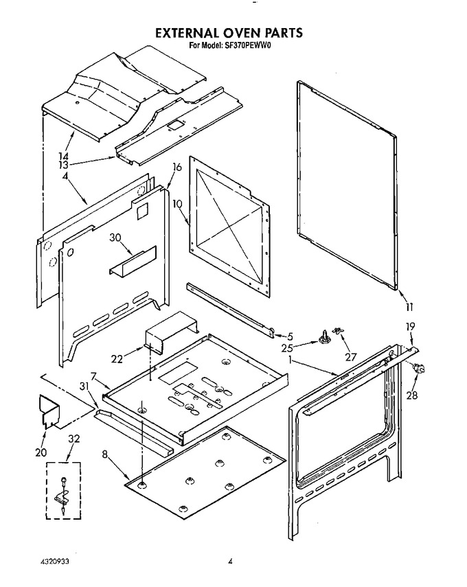 Diagram for SF370PEWN0