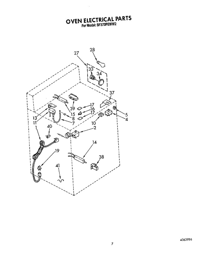 Diagram for SF370PEWW2