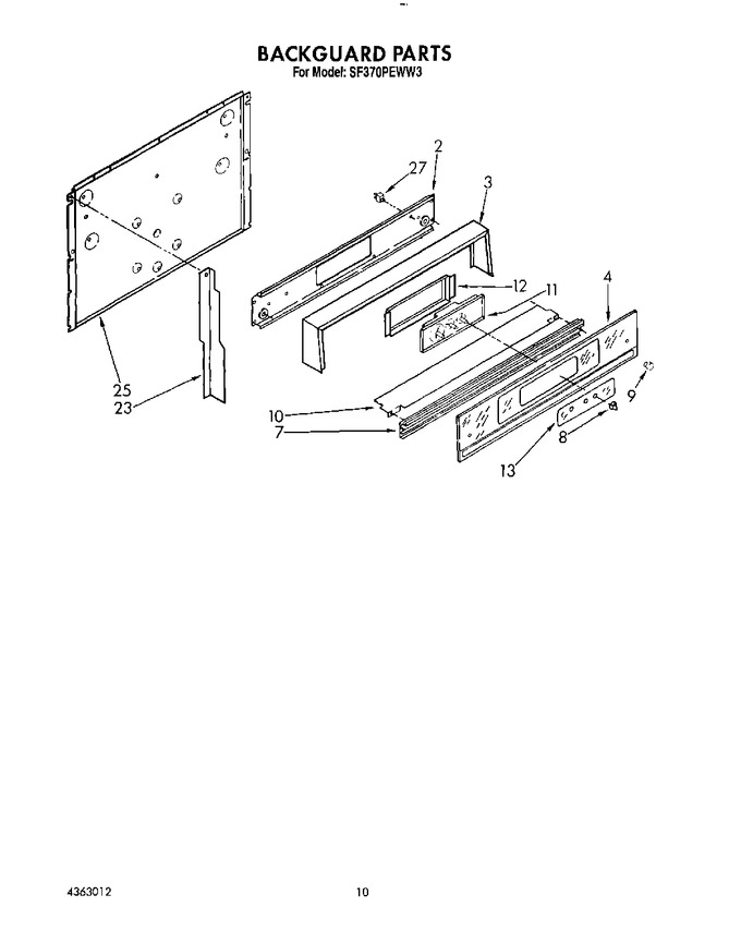 Diagram for SF370PEWN3